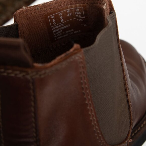 Clarks Men\'s Ultimate Comfort Collecton Brown Chelsea Boots Size 9M main image 9